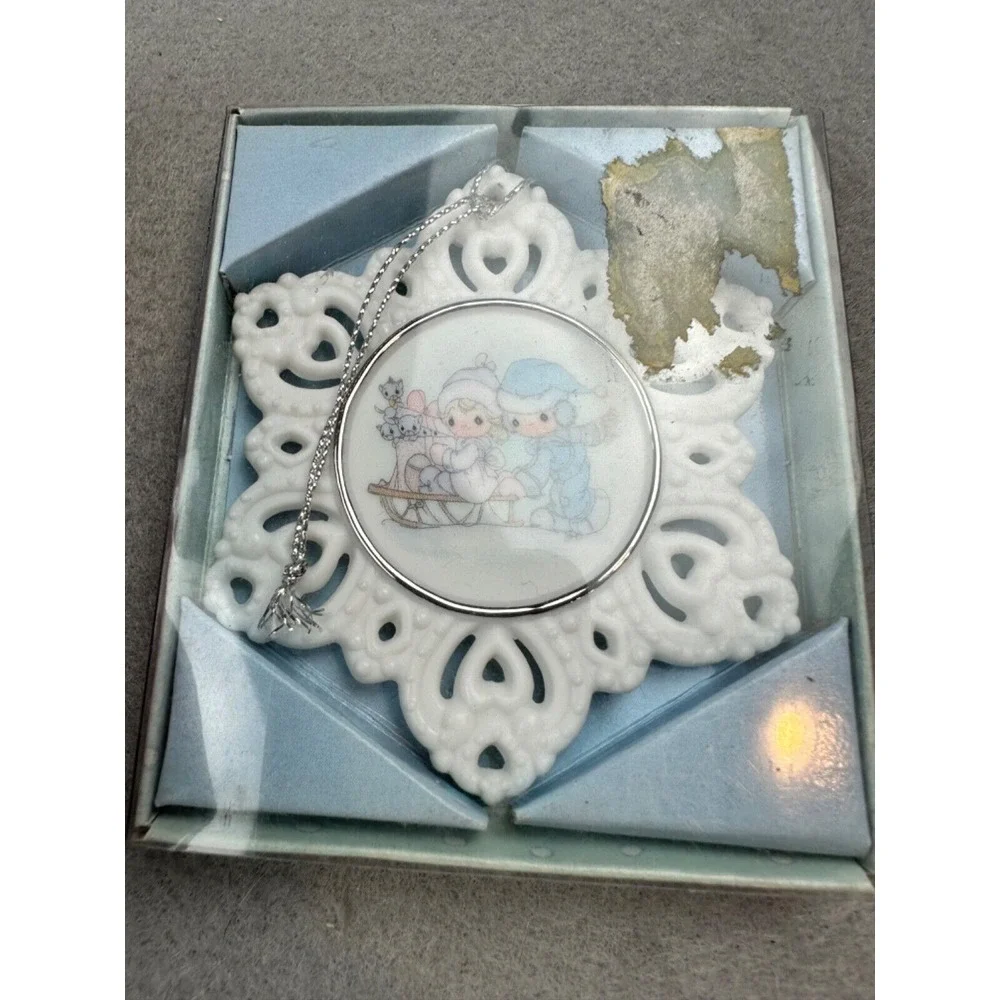 3 Precious Moments‎ 1998 & 1999 Limited Edition Collectible Porcelain Ornaments